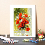 Digitaalne &otilde;limaal DIY maalimine numbrite j&auml;rgi &otilde;limaal Kodukaunistamise numbrid L&otilde;uendimaaling 40x50cm no frame