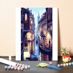 Digitaalne &otilde;limaal Numbrite maalimine DIY maalimine numbrite j&auml;rgi &Otilde;limaal Kodukaunistuse l&otilde;uend 40x50cm no frame