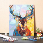 Kodukaunistus Numbrid &Otilde;limaal DIY Maali numbrite j&auml;rgi Kunst l&otilde;uend Digitaalne &otilde;limaal 40x50cm no frame