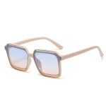 SO&EI Fashion Square Gradient p&auml;ikeseprillid Naiste retrooranžid tumerohelised UV400 Meeste trendikad p&auml;ikeseprillid