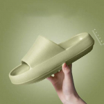 Suvised naiste sussid 3,5 cm paks platvorm siseruumides vannitoasuss pehme EVA libisemisvastane kodu sussid liugused sandaalid 38/39