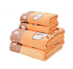 Mikrokiust k&auml;ter&auml;tikute komplekt Luksuslik pitsiga tikitud vannir&auml;tikute kinkekomplekt N&auml;or&auml;tikute vannir&auml;tik Kiiresti kuivavad froteer&auml;tikud Vannitoa 1/3tk komplekt 70x140cm 1 piece