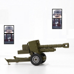 S&otilde;jarelvad II maailmas&otilde;da Saksamaa s&otilde;dur kahurid tarvikud varustus armee s&otilde;durid minifiguurid MOC osad ehitusklotsid kingitused m&auml;nguasjad