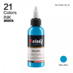 30 ml/pudel Professionaalne t&auml;toveeringutint kehakunsti jaoks Natural Plant Micropigmentation Pigment P&uuml;siv kulmude silmapliiats huule kehakunstid 1 unts Baby blue