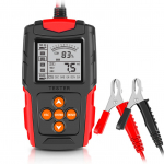 12V/24V autoaku tester LCD digitaalse aku anal&uuml;saatori auto laadimise diagnostika t&ouml;&ouml;riist auto veokile punane