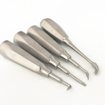 Hambakroonide eemaldaja lift Hammaste ekstraheerimise minimaalne t&otilde;stevahend suu&otilde;&otilde;ne hamba l&otilde;dvendamiseks juure eemaldamise t&otilde;stevahend 4 pcs mixed set gray