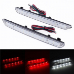 Auto tagumise p&otilde;rkeraua tuled LED helkuri pidurilamp jaoks Mazda 3 2004-2009 Tolmu-veekindel auto tagaosa piduri peatuse p&ouml;&ouml;rdetuli valge