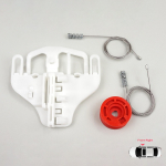 BWR5357 Elektriline akna t&otilde;stuki regulaatori remondikomplekt esiparem uks Dodge Nitro 2006-2012 jaoks 68004820AA