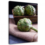 L&otilde;uendiprint Arti&scaron;okk Vegetable Nature 40x60 roheline