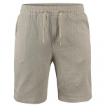 2023. aasta uued meeste puuvillased linased l&uuml;hikesed p&uuml;ksid meeste suvised hingavad &uuml;hev&auml;rvilised linasest p&uuml;ksid Fitness t&auml;navar&otilde;ivad S-3XL S hele khaki v&auml;rv