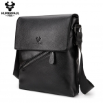 HUMERPAUL meeste nahast k&auml;ekott Multifunktsionaalne spordikott must