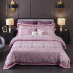 15 v&auml;rvi kvaliteetseid puuvillaseid voodilinu Tekikomplektid Neljaosaline pulmapesu Jacquard voodilinad pluss puuvillane voodikate 1.8m bed