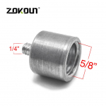 Zokoun Sisekeere 5/8 v&auml;liskeermega 1/4 adapter 1/4 keermejoonlaserite ja lasertaseme kaugusm&otilde;&otilde;tjate jaoks, statiivi v&otilde;i kronsteiniga 5/8