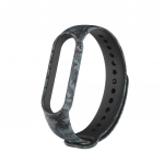 Kamuflaažitr&uuml;kiga silikageelist randmepael Mi Band 5 jaoks kamuflaaž