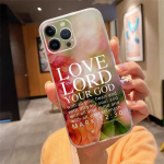 Telefoni&uuml;mbris Iphone 14 Pro Max 13 12 11 Pro Max Xs Xr X 12mini 7 8 Plus Sebible Verse Jesus Christian God Case Funda jaoks iPhone 13mini