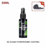 HGKJ S2 vihmavastane autodele klaasist vetth&uuml;lgav pihusti kauakestev keraamiline tuuleklaasi nanoh&uuml;drofoobne kaitsekate 50ml