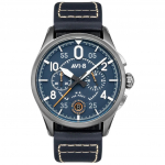 AVI-8 Spitfire Lock Channel Blue Chronograph Quartz AV-4089-04 Meestekell sinine