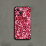 Rose Art Painting mobiiltelefoni &uuml;mbris iPhone'ile Samsung Galaxy Redmi Xiaomi Oppo OnePlus Note SA 7 8 9 10 11 12 13 14 20 21 22 23 53 54 Pro Plus Ultra iPhone 6 or 6S