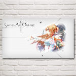 M&otilde;&otilde;gakunst Internetis Anime-ideom&auml;ngud Kirigaya Kazuto kunsti siidist plakatid Kodukaunistused Maalimine Kunstiteosed Moodne plakat Ilma raamita 20*40cm