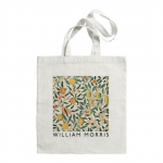 Ostlejate kandekott Vintage lehtlill William Morrise korduvkasutatav k&auml;ekott &Otilde;lg Kokkupandav moodne l&otilde;uend suure mahutavusega ostukott 24*26cm