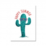 Armsad multikad kaktus inglise vanas&otilde;nad Kodu Dekoratiivne maalimine Elutoa maalid Seinapildid elutoa seinal&otilde;uendile 21*30cm