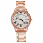 Naiste moekujundusega kvartskellad, originaalsed helendavad k&auml;ed, naiste k&auml;ekellad, kellad parimad kingitused roosa kuldne v&auml;rv