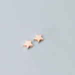 4 ,5 / 6 ,5 mm 925 h&otilde;bedast t&auml;hekujulised vahehelmed lahtised helmed k&auml;ev&otilde;ru kaelakee peente ehete valmistamiseks 4.5x2.3mm hole1.2mm