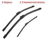 3 TK klaasipuhasti harjad VW Golf Plus 5M1 2005-2008 28  28  13  Fit Ees esiklaasile Esiklaasile Aknaharjad L&otilde;ikeritarvikud 2005 2006 2007 2008