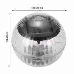 RGB v&auml;listingimustes kasutatav p&auml;ikesevalgusti, tiigi ujukivalgusti, maagiline pallivalgusti, sise&otilde;ue kaunistusvalgusti, basseinivalgusti, basseinivalgusti Warm White B