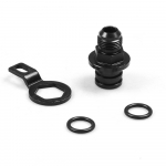 Must AN10 tagumise ploki &otilde;hutusseadme kinnitusadapter Acura Integra Honda CR-V Civic Oil Catch Can B16 B18 B20 jaoks