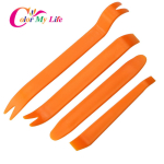 Auto Styling autoraadio lahtiv&otilde;tmise t&ouml;&ouml;riist 4tk/komplekt Honda Civic Volkswagen Peugeot 308 408 Mazda 3 6 Focus Mk2 Vw Passat B5 jaoks orange