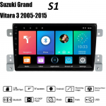 9-tolline Android-autoraadio Suzuki Grand Vitara 3 2005-2015 2-dinelise multimeediumipleieri Carplay peakomplektiga WIFI 2+32GB