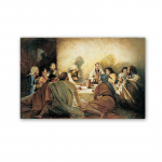 Da Vinci kuulus maal Viimase &otilde;htus&ouml;&ouml;gi l&otilde;uendi plakatid ja tr&uuml;kised Jeesuse religioossed seinakunstipildid elutoa sisekujunduseks 21X30cm No Frame