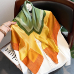 Kvaliteetsed luksuslikud siidist sallid peapael Sallid kaelasall naistele kett siidist sall naiste dekoratiivne sall 90-90cm