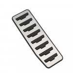 AT MT auto pedaali kaitse kate jaoks Land Rover Freelander 2 LR2 2010 - 2018 surnud pedaali katted auto pedaalid roostevaba 1Pcs Rest Pedal