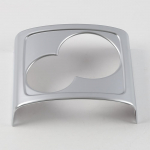 for Merc edes Benz W213 E Class 2016 2017 Interior ABS Chrome Rear Row Cup Holder Frame Cover h&otilde;be