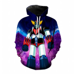 Uued Goldoraki Hoodid UFO Robot 3D Prindiga Pusa Anime Grendizer Hoodie Mehed Naiste Mood T&auml;navar&otilde;ivad Harajuku Lapsed Poiste Riided L