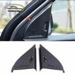 For Nissan Kicks 2017 -  ABS Carbon Car accessories Interior A Pillar Decoration protection Panel Frame Cover Trim