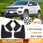 Mudguard Fender Mud Flap Guards Splash Mudflaps Car Accessories Mudguards Front Rear 4pcs 2011- For jeep 2011-2016