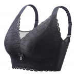 Suures suuruses naiste reguleeritav t&auml;istassiga minimeerija &otilde;huke rinnahoidja, juhtmevaba rinnahoidja, seksikas pitspesu, kokkupandud Push Up bralette M