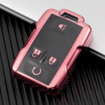 4 nupuga TPU v&otilde;tme&uuml;mbris autole Chevrolet SUBURBAN Saboban GMC Sierra Canyon Colorado Silverado autotarvikud t&auml;iskaanega punane