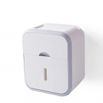 kuldne vannitoariiul hoiukarp Punch-free seinale paigaldatav tualettpaberi hoidikkarp Veekindel paberr&auml;tik vannitoa panipaik BGrey