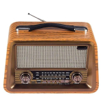 Puidust retro kaasaskantav juhtmevaba Bluetooth k&otilde;lar HiFi stereo AM/FM raadio vastuv&otilde;tja USB TF AUX MP3 klassikalises stiilis helikast