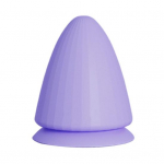 Silikoonist fasciapall iminapaga, kompaktse suurusega kaasaskantav lihasvalu pingeid leevendav s&uuml;vakudede massaažipall C lilla