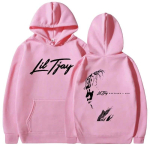 R&auml;ppar Lil Tjay Destined 2 Win Music Album Print Pullovers Hoody Naiste Pusad Pusad y2k Riietus S&uuml;gis Talv Unisex Hoodie Unisex M pink