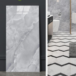 Isekleepuv veekindel plaadikleebis Tausta seinakaunistus WC-i imitatsiooniplaat Kodu renoveerimise seinakleebis 20pcs