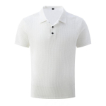 Mesh Ice Silk Polos Top l&uuml;hikeste varrukatega T-s&auml;rk meeste rev&auml;&auml;rkraega suvine &uuml;hev&auml;rvilised libisevad polos&auml;rgid XXXL