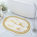 Pastoral Style kiiresti kuivav vanni p&otilde;randamatt, imav du&scaron;imatt, libisemiskindel pl&uuml;&uuml;s elutoa sissep&auml;&auml;su matt Kodukaunistuse matt L60xW40cm S