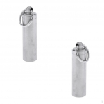 2x roostevabast terasest hoidikuga konteinerkarp, h&otilde;bedane 56,5 mm