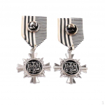 1-osaline Unisex Steampunk h&otilde;bemedal koos paelprossn&otilde;elaga uhke kleidipeoga